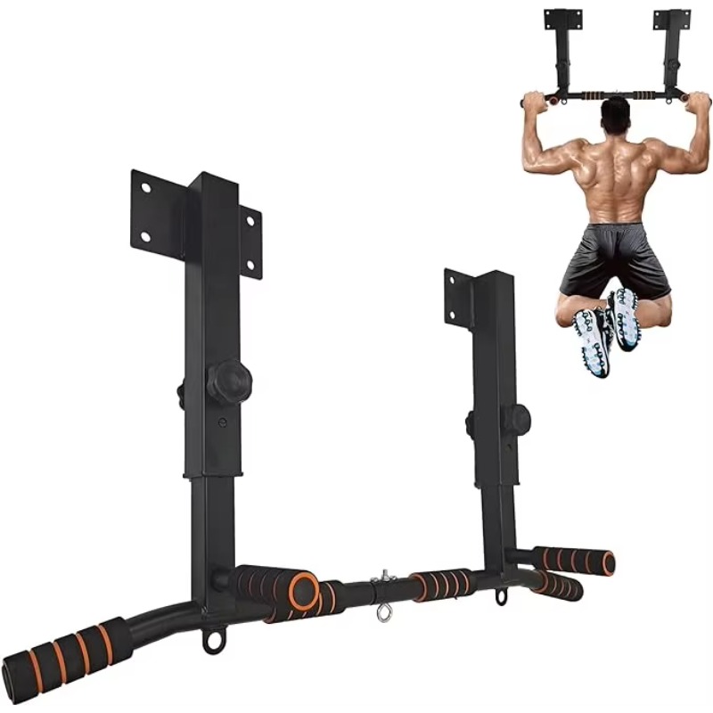 Home Gym Wall - Barre de traction murale en acier