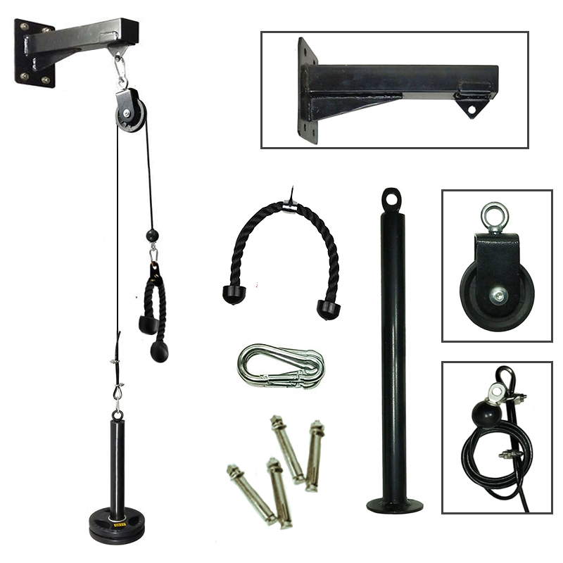 Home Gym Cable Machine - Machine à câble de poulie murale