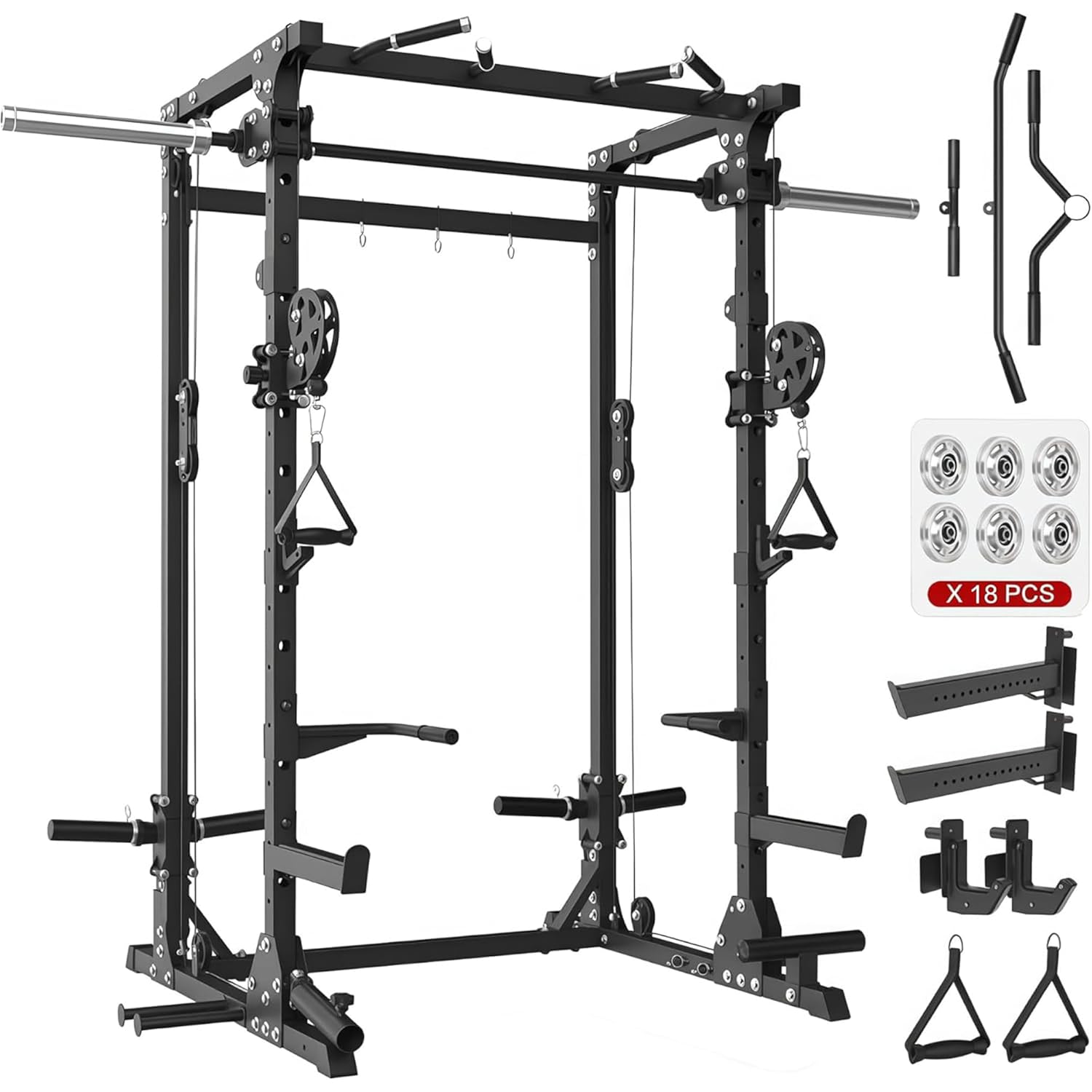 Home Gym One Machine - Smith Machine, Rack de Squat Robuste