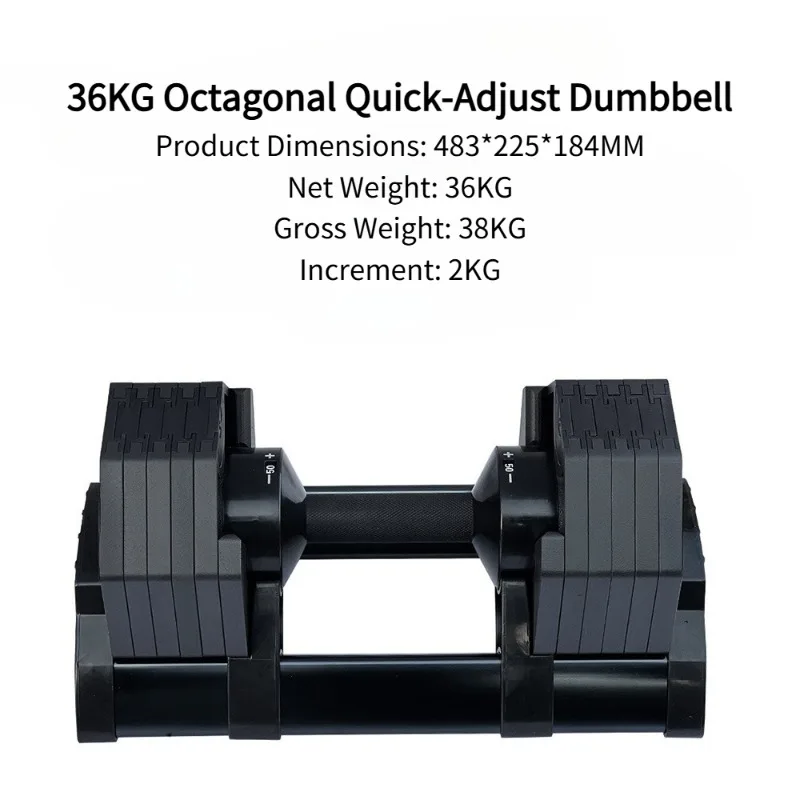Home Gym Recommendations - Haltères octogonaux à réglage rapide de