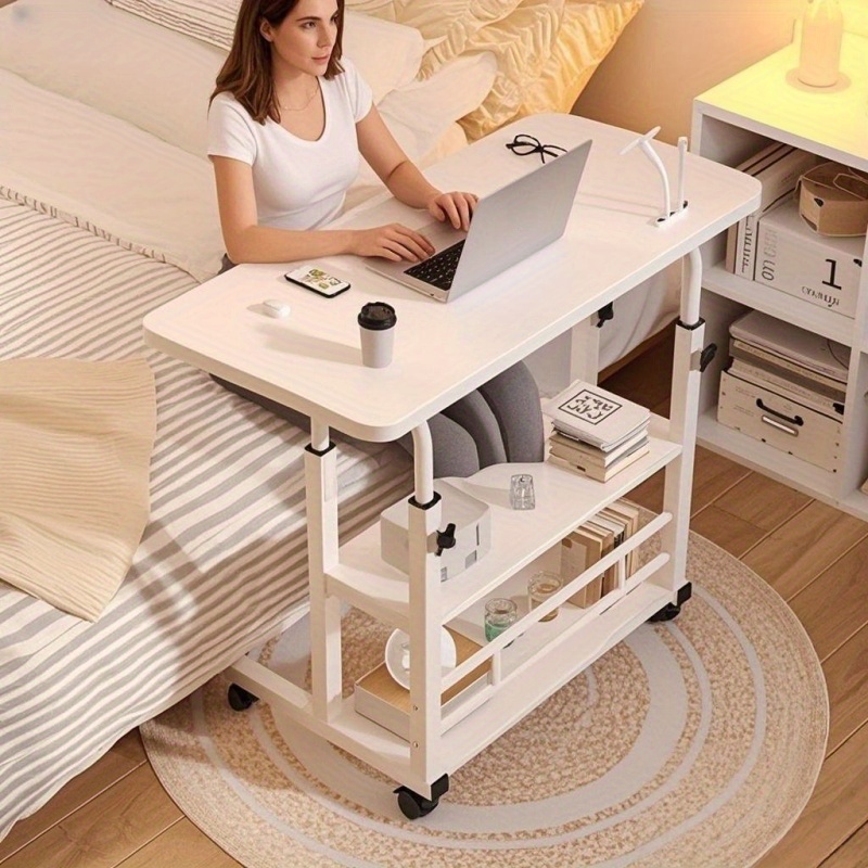 Adjustable Weight Bench - Table pliante multifonctionnelle avec roulettes, hauteur