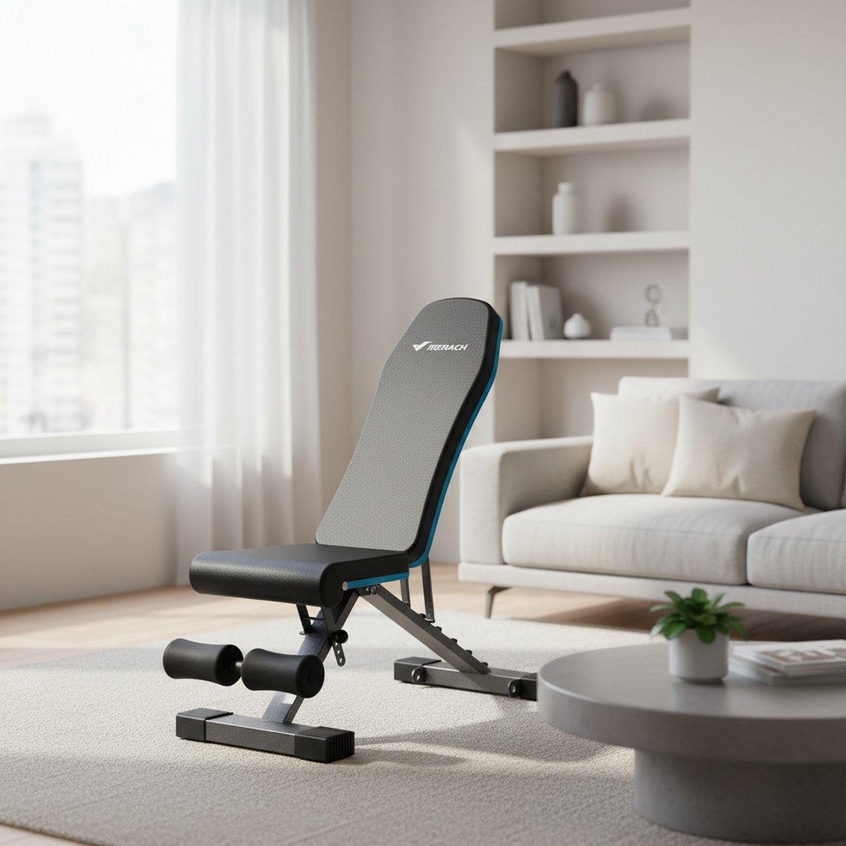 Home Gym Weight Bench - Banc de musculation réglable et pliable
