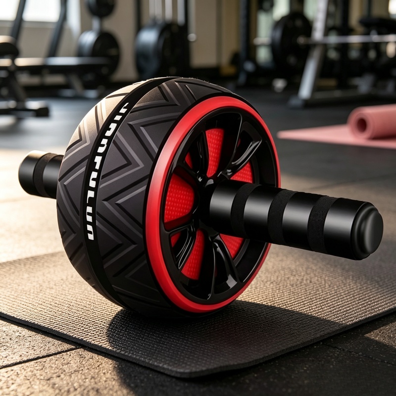 Home Gym Rig - Roue abdominale antidérapante, équipement de fitness
