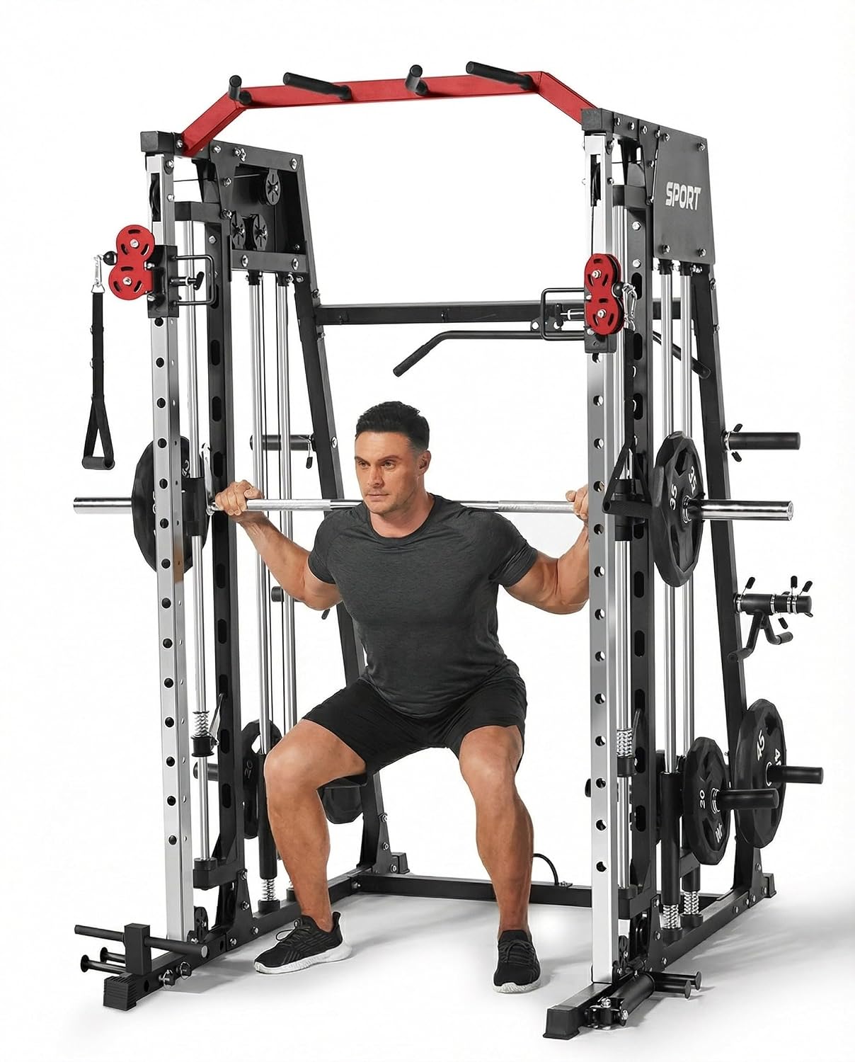 Home Gym One Machine - Machine Smith Tout-en-un pour Salle de