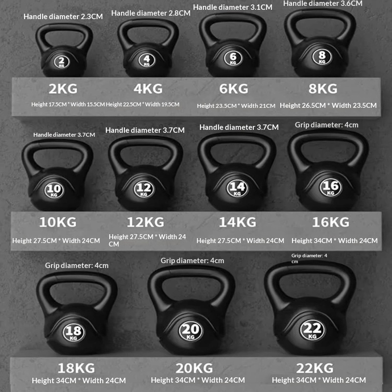 Home Gym Weight Bench - 2026 Kettlebell de fitness réglable 8