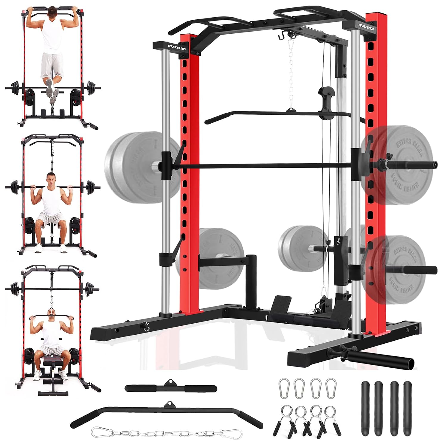 Home Gym One Machine - Machine Smith tout-en-un avec barre de