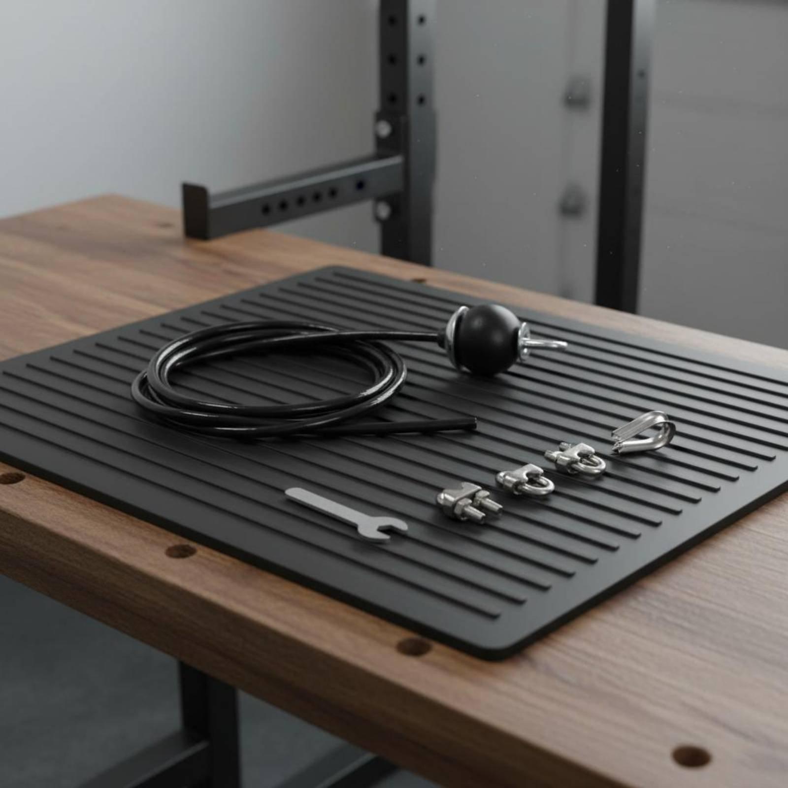Home Gym Cable Machine - Câble de remplacement réglable en acier