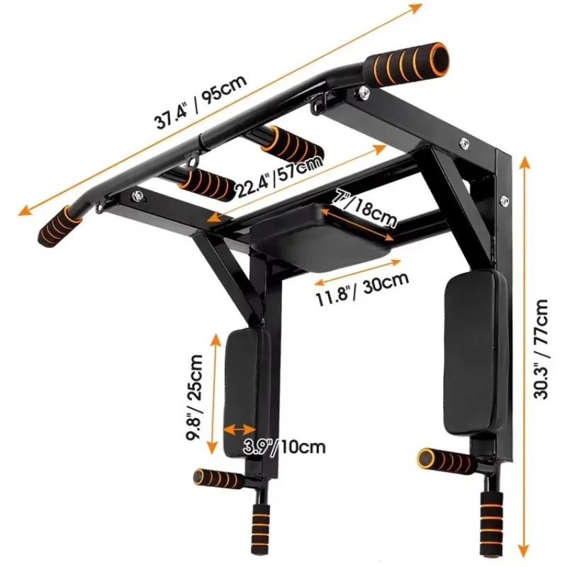 Home Gym Wall - Barre de traction murale pour usage