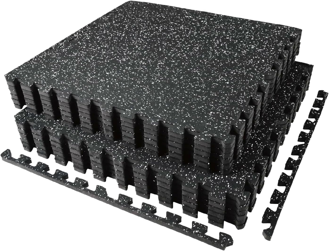 Home Gym Rubber Flooring - Tapis d'exercice épais de 0,56 po