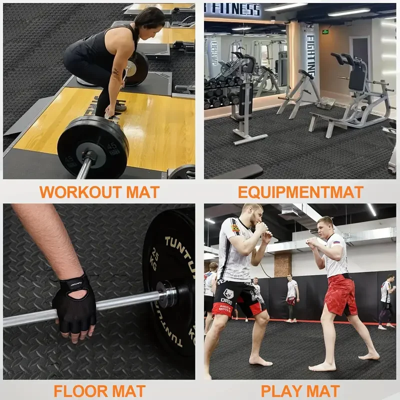 Tapis de sol de gym en EVA rés - Home Gym Rubber Flooring avis et prix