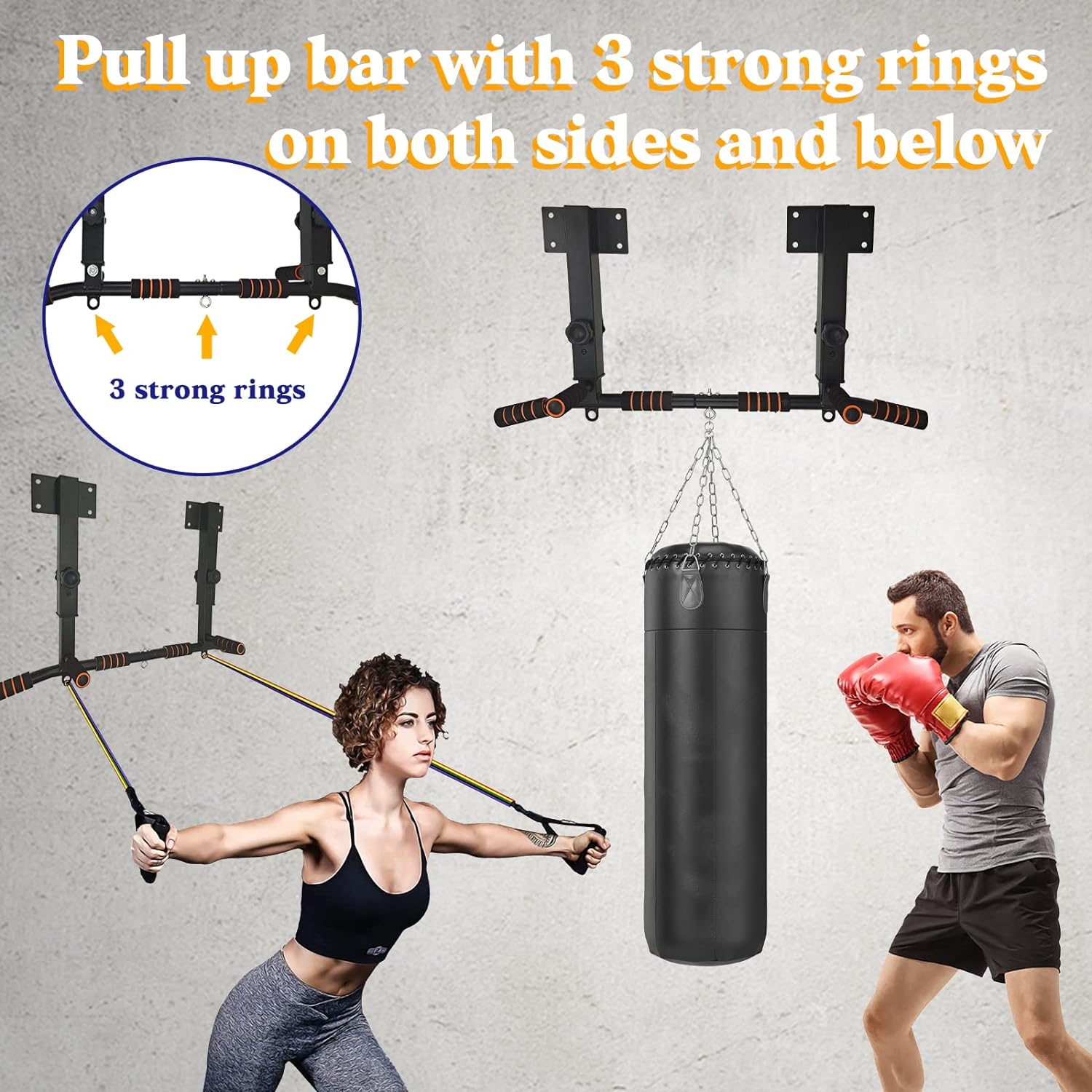 Barre de traction murale en ac - Home Gym Wall avis et prix