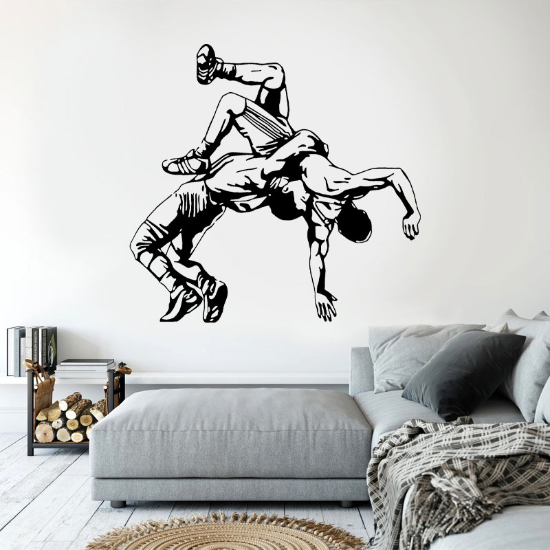 Autocollants muraux de lutte e - Home Gym Aesthetic avis et prix