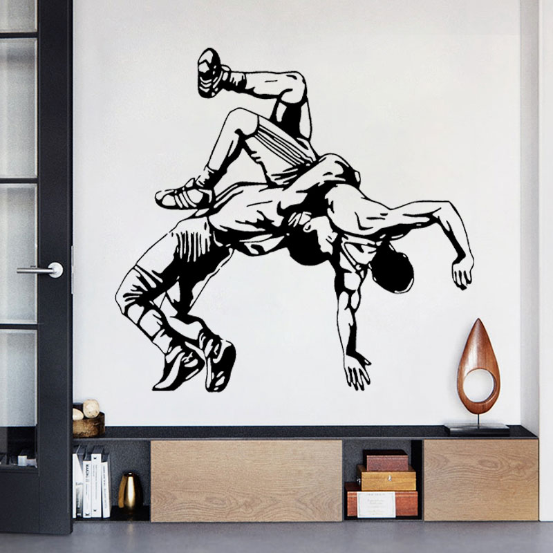 Autocollants muraux de lutte e - Home Gym Aesthetic avis et prix
