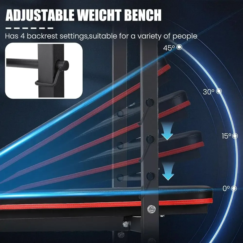 Banc de musculation réglable 8 - Home Gym Weight Bench avis et prix
