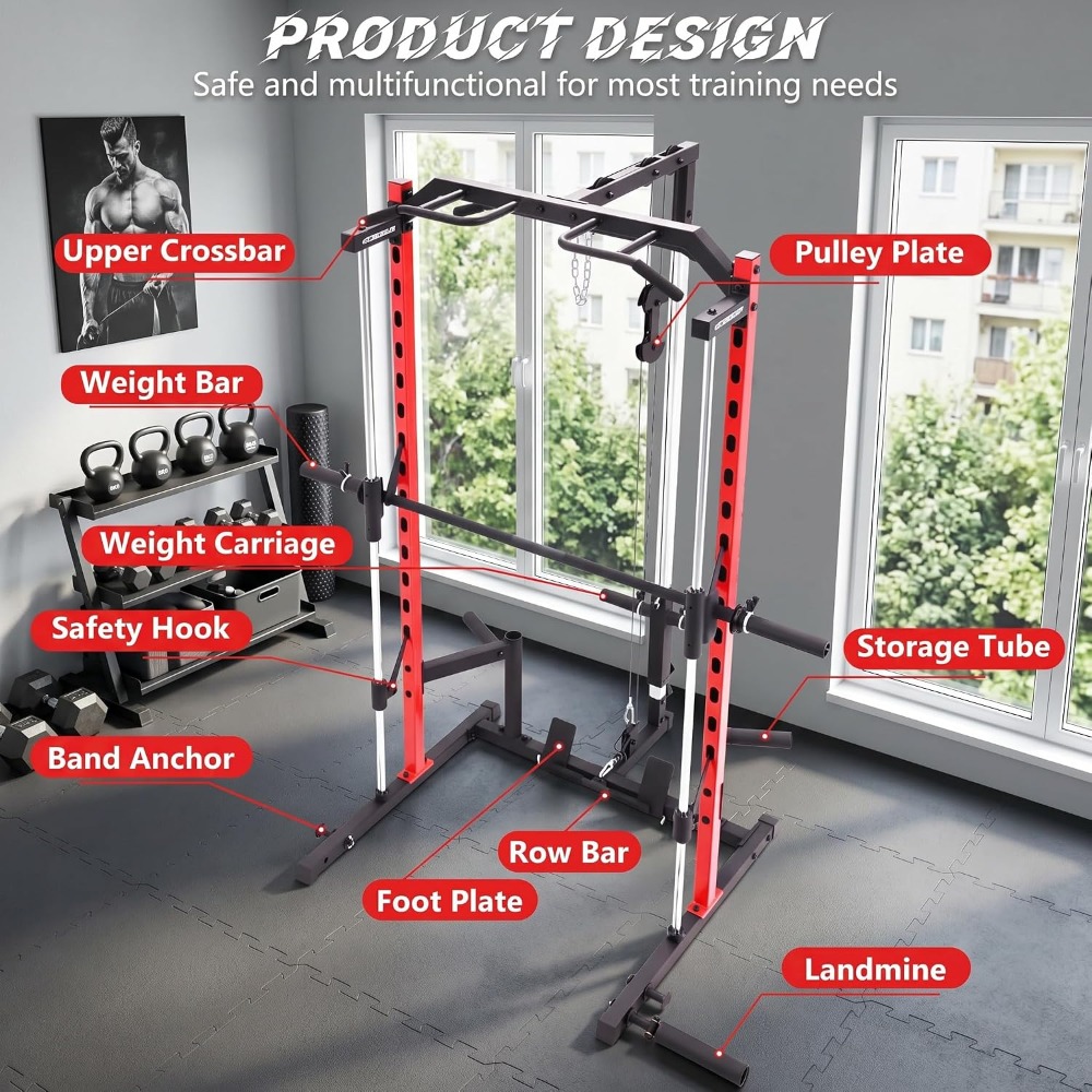 Station de musculation tout-en - Home Gym One Machine avis et prix