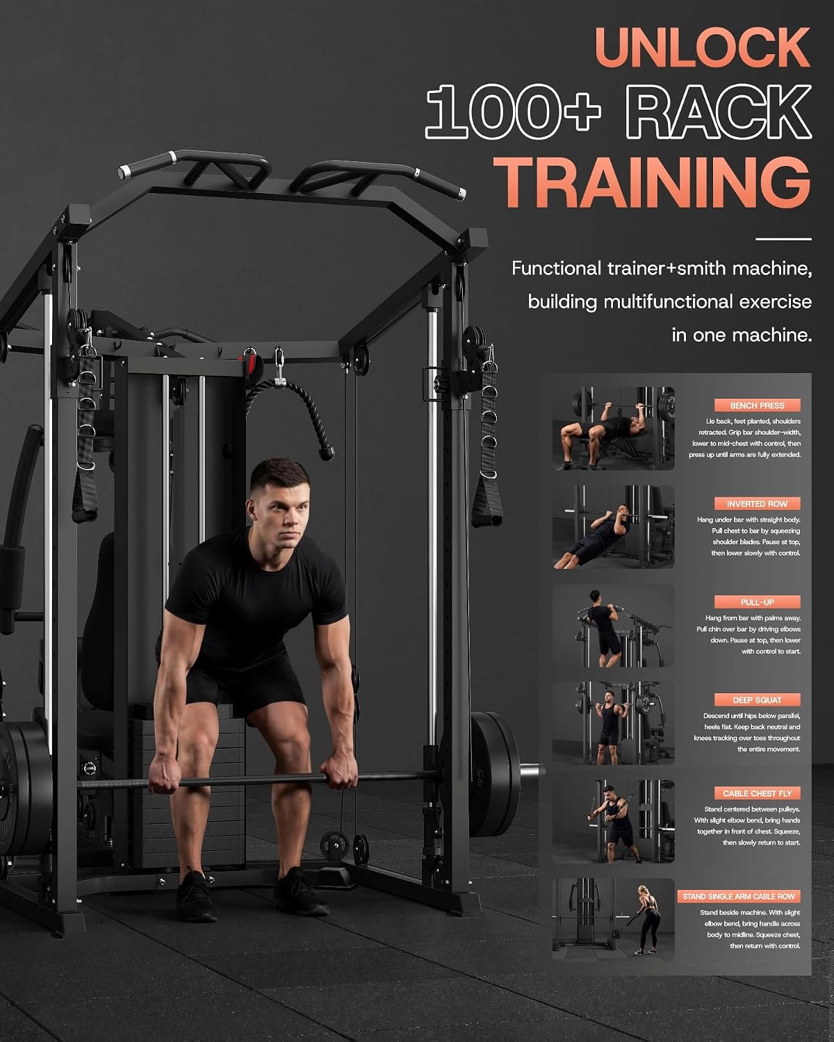 Machine Smith double station D - Home Gym One Machine avis et prix