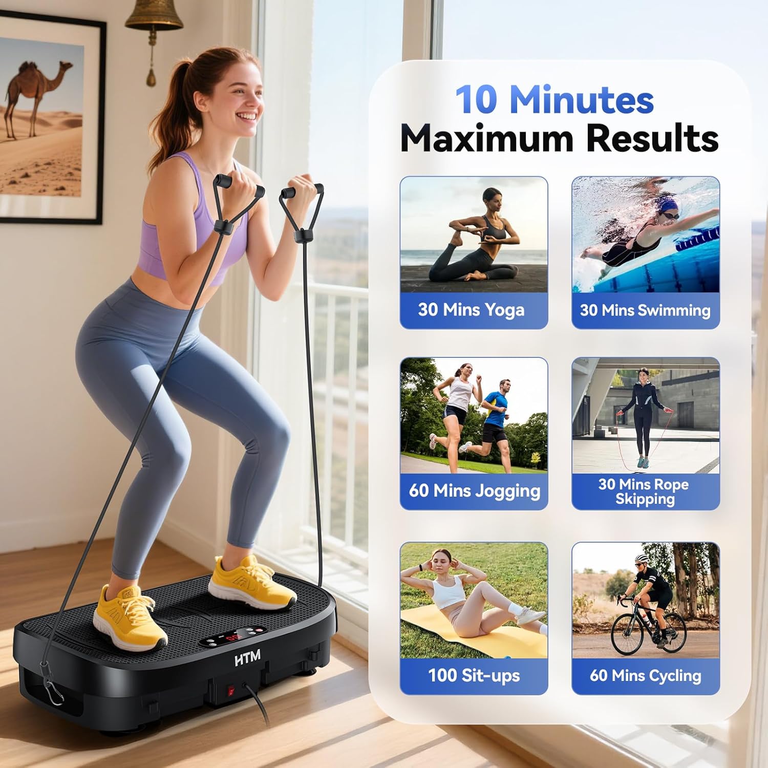 Plateforme vibrante pour brûle - Home Gym Rig avis et prix