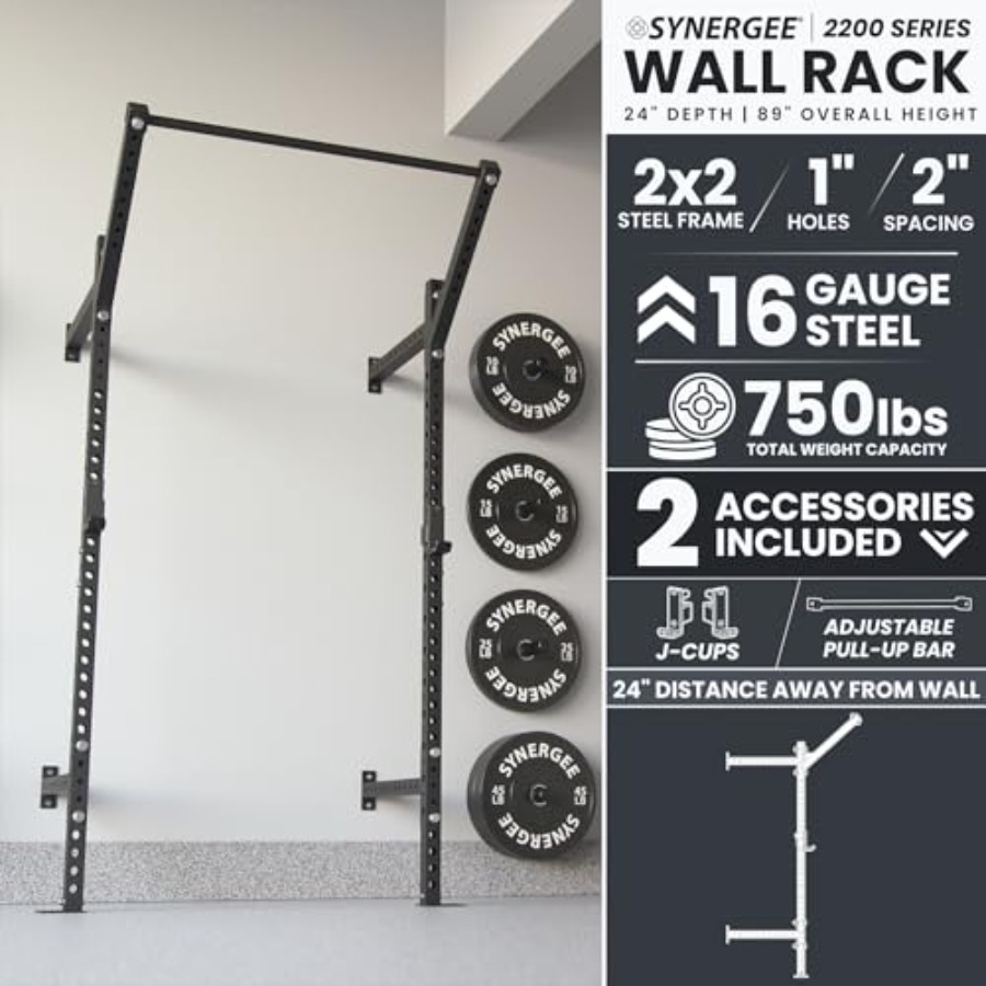 Rack de squat mural pour usage - Home Gym Wall avis et prix