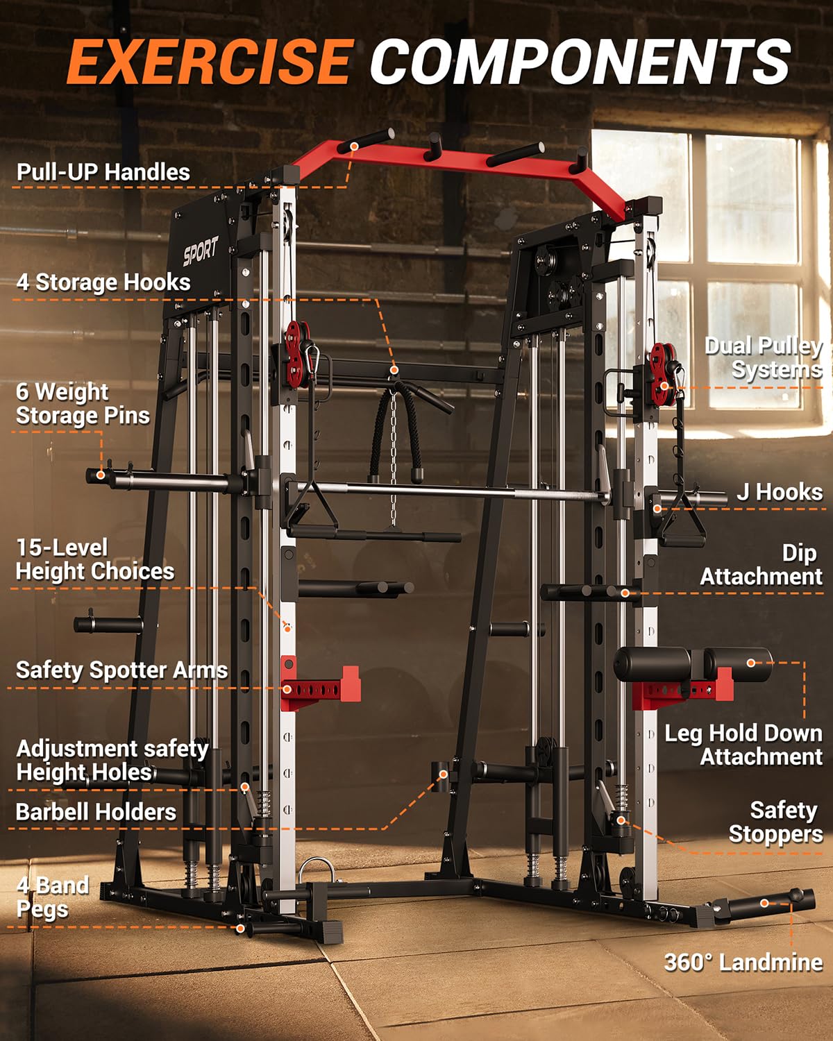 Machine Smith Tout-en-un pour  - Home Gym One Machine avis et prix