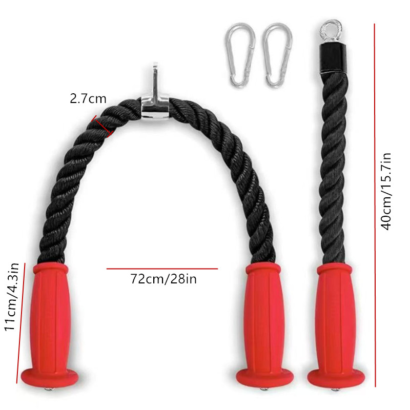 Cordes ergonomiques pour trice - Home Gym Cable Machine avis et prix