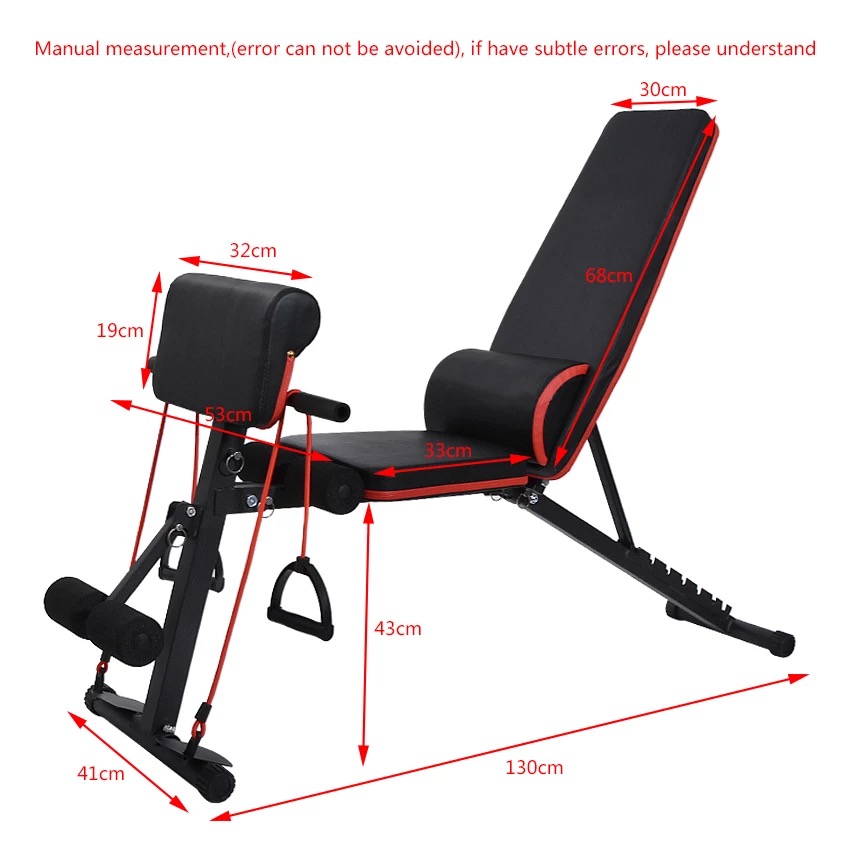 Banc de musculation pliable et - Adjustable Weight Bench avis et prix