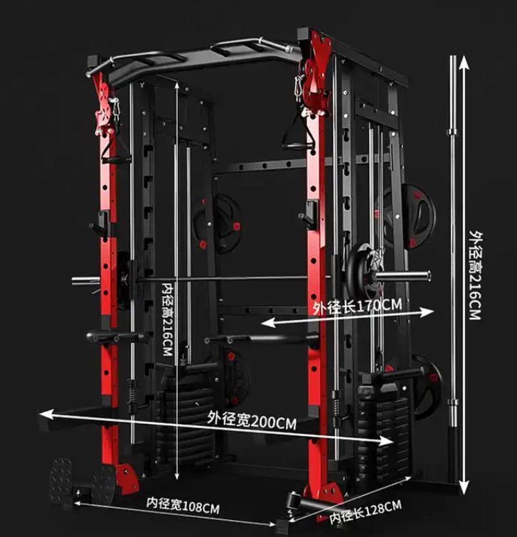 Machine Smith tout-en-un robus - Home Gym Cable Machine avis et prix