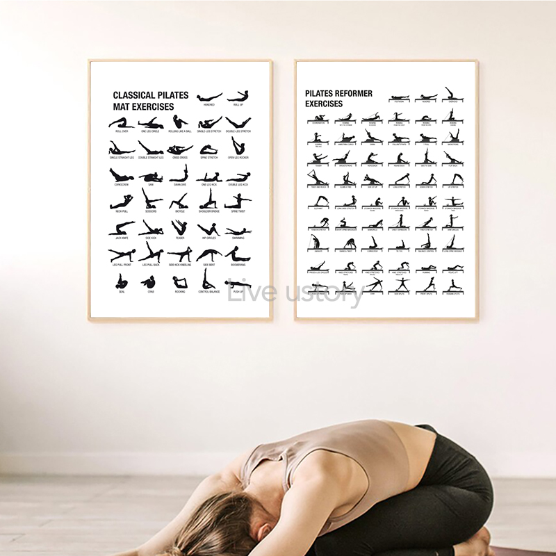 Affiche de tableau d'entraînem - Home Gym Aesthetic avis et prix