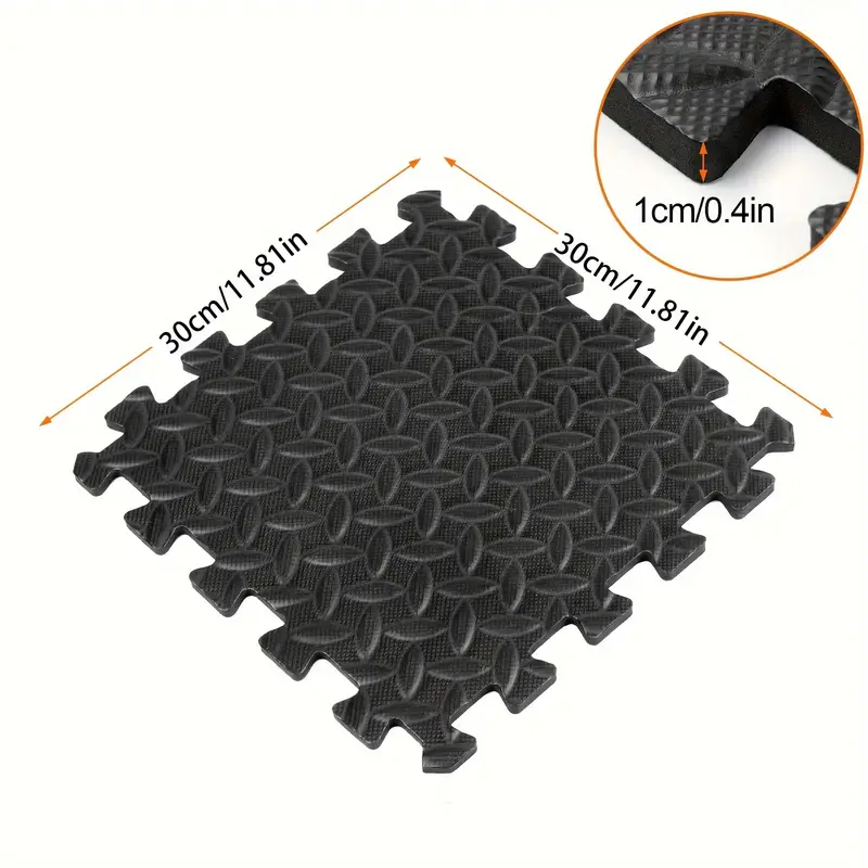 Tapis de Fitness Puzzle 20 piè - Home Gym Rubber Flooring avis et prix