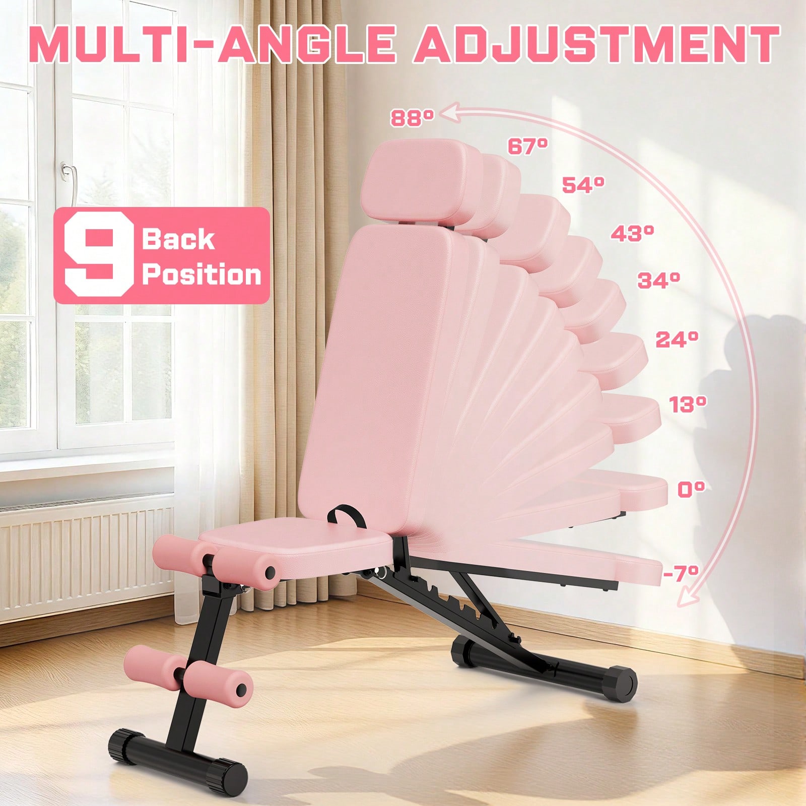 Banc de musculation réglable G - Home Gym Weight Bench avis et prix