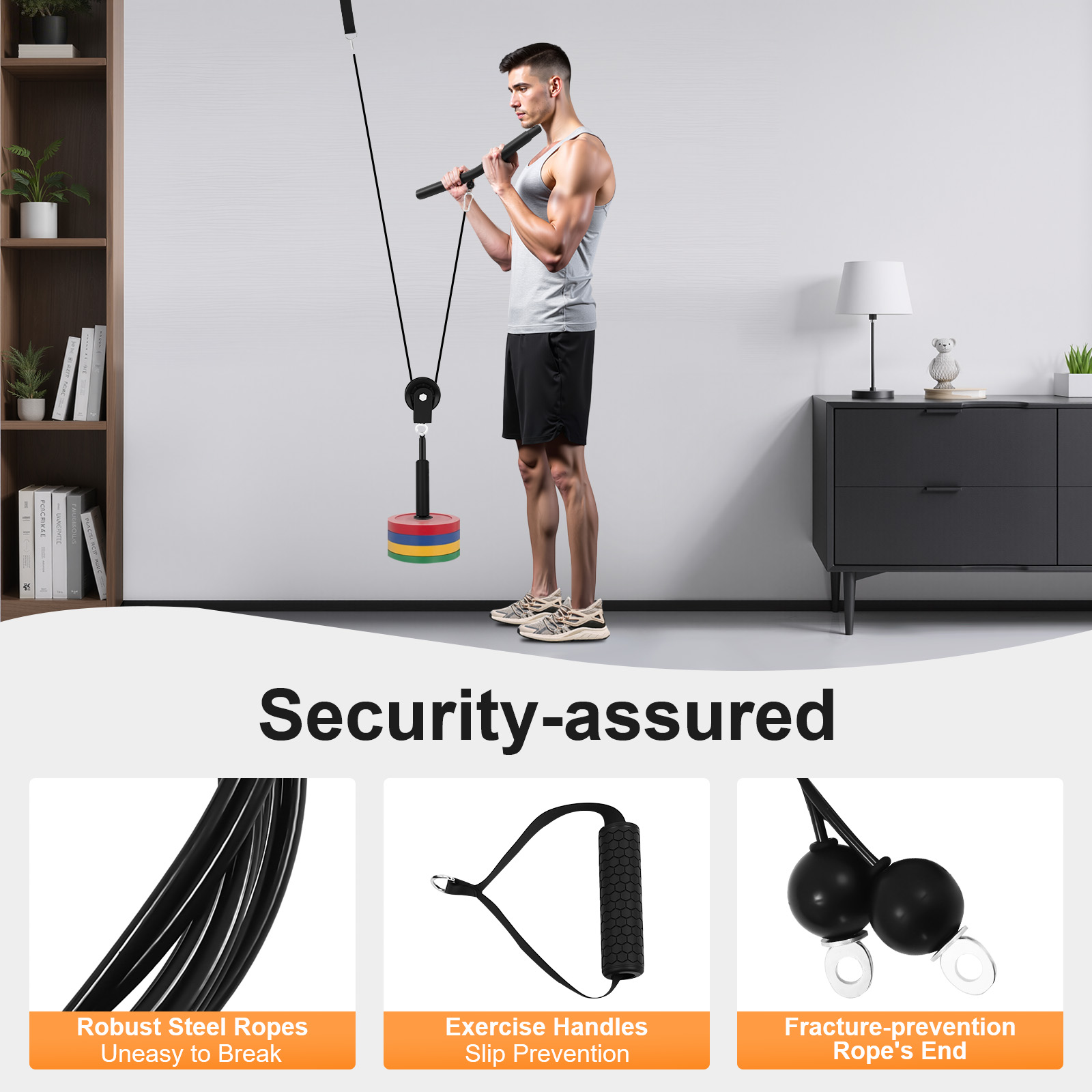 Système de traction de câble d - Home Gym Cable Machine avis et prix