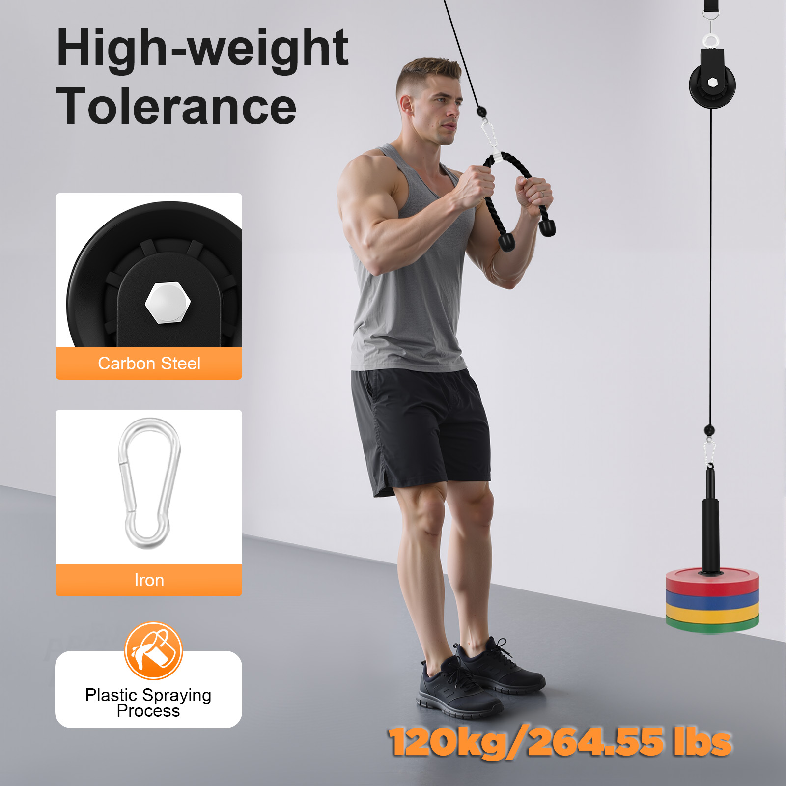 Système de traction de câble d - Home Gym Cable Machine avis et prix