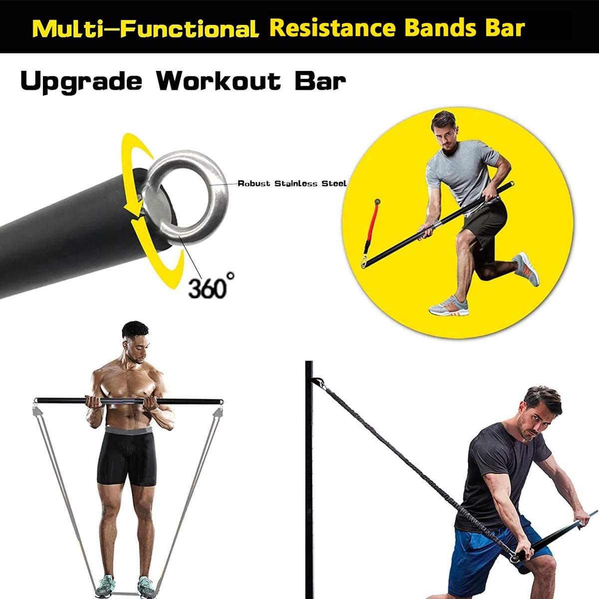 Bande élastique de résistance  - Home Gym Weight Bench avis et prix